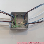 abzweigdose ap schutzleiter schneiden simple elektrrotechnik